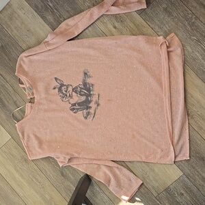 Disney light sweater as is.